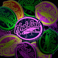 PHATLAB custom lures "nekosogi sticker