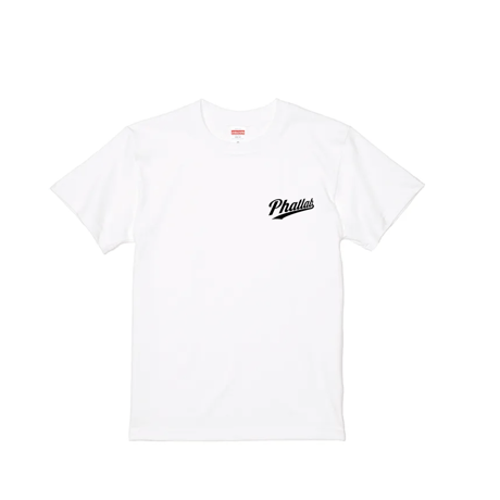PHATLAB  Baseball style logo T-shirt　受注生産モデル