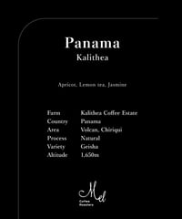 100g Panama Kalithea Geisha Natural