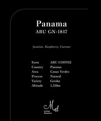 100g Panama ABU GN-1847 Geisha Natural