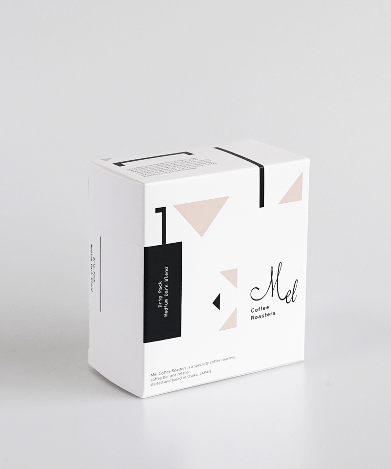 Black】Drip Pack 5packs - Medium Dark Blend | M