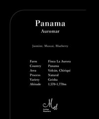 100g Panama Auromar Geisha Natural