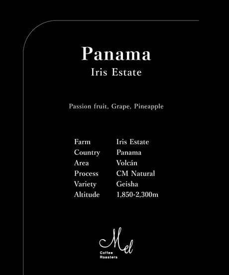 100g Panama Iris Estate Geisha CM Natural