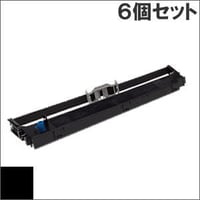 ML5640HU2 / RBC-21-001 ( B ) ブラック インクリボン カセット OKI（沖データ） 汎用新品 （6個セットで、1個あたり2200円です。）