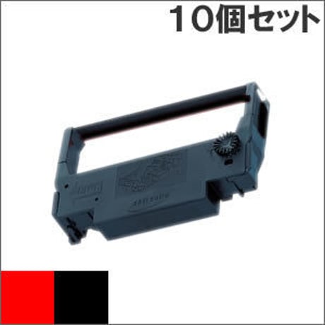 ERC-34 ( BR ) ブラックレッド インクリボン カセット EPSON（エプソン） 汎用新品 （10個セットで、1個あたり870円です。）