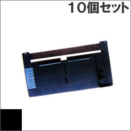 ERC-18 ( B ) ブラック インクリボン カセット EPSON（エプソン） 汎用新品 （10個セットで、1個あたり800円です。）