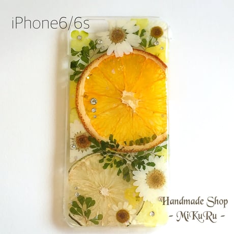 iPhone6/6s♡シトラスオレンジ