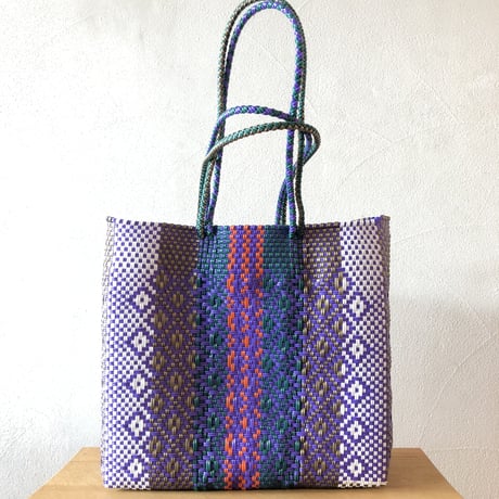 M sizeMexican Plastic Tote bag メキシカントートバッグ
