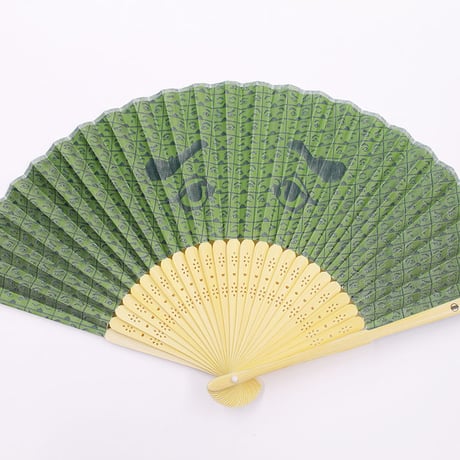 博多織扇子・扇子入れセット（にわか柄）