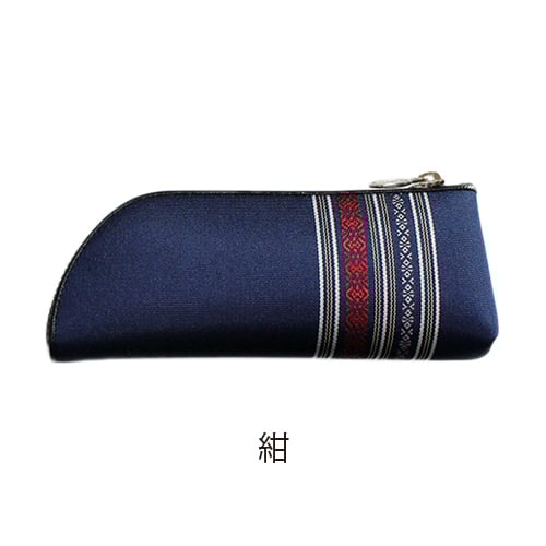 【眼鏡博物館】新品・未開封　KENCOS4本体(ネイビー)+専用ケース 献上メガネケース | 博多織のサヌイ織物 オンラインショップ【公式】