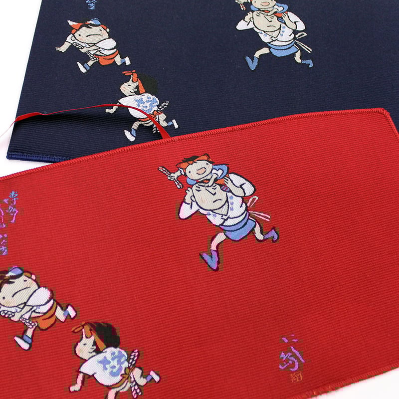 山笠ブックカバー（文庫本用） | 博多織のサヌイ織物 オンライン