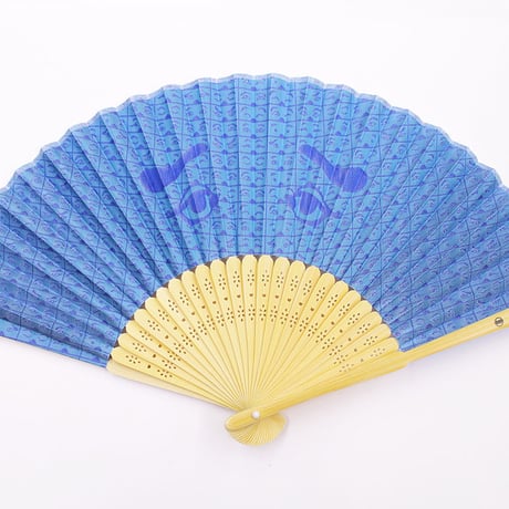 博多織扇子・扇子入れセット（にわか柄）