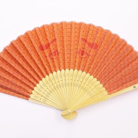 博多織扇子・扇子入れセット（にわか柄）