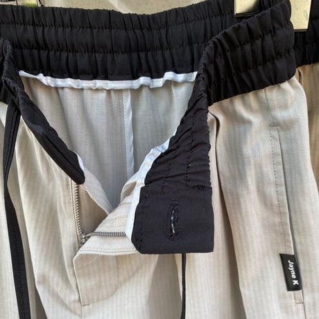 Tuck wide Pants