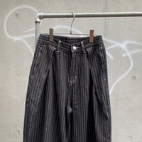 Curved Stripe Pants