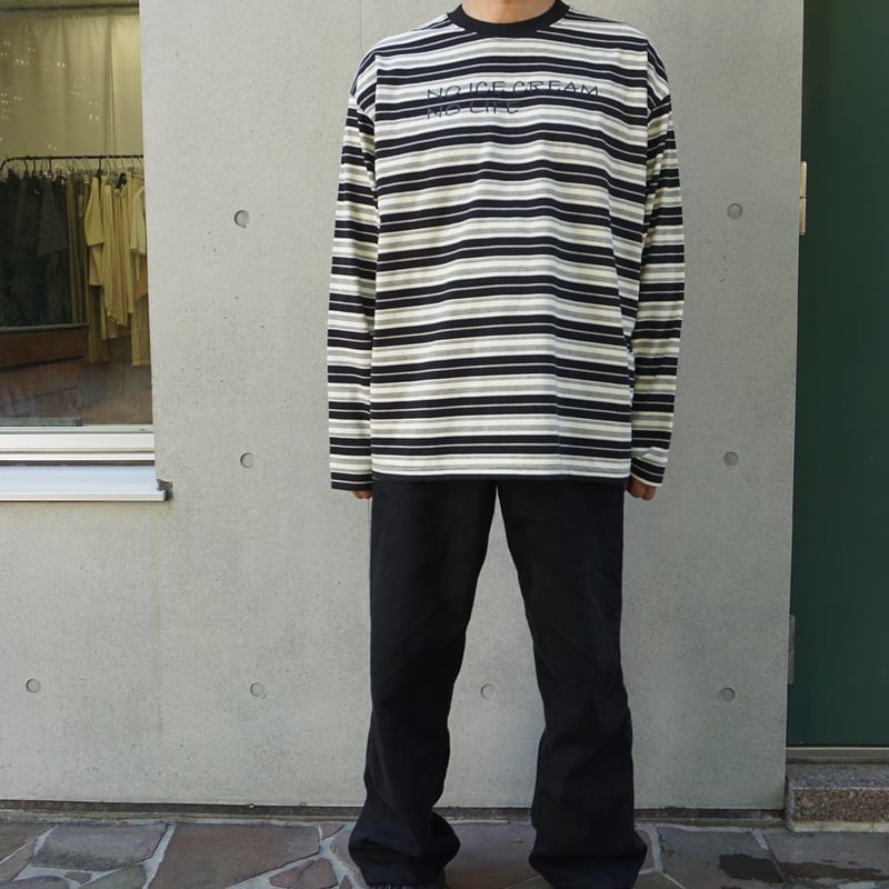 Ice cream Border L/Tee | Jayne K