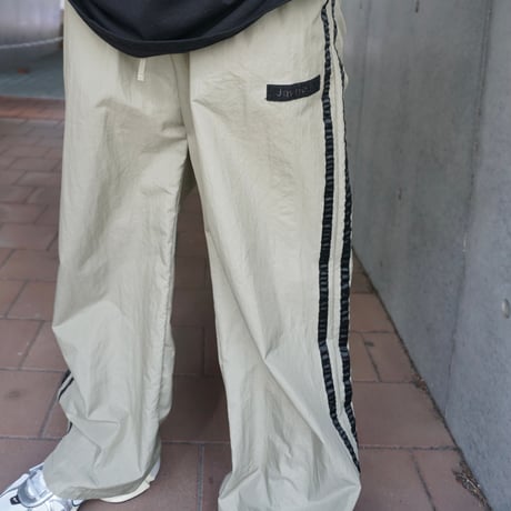 Nylon double line pants