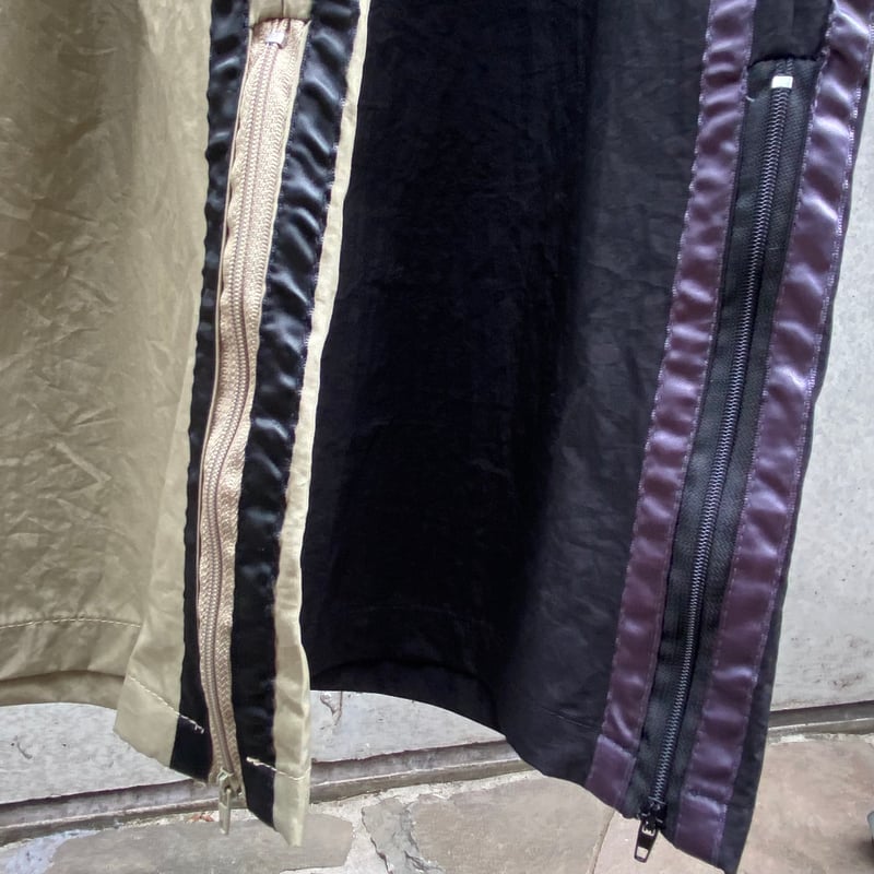 Nylon double line pants | Jayne K