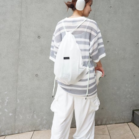Sheer color knapsack