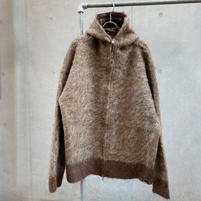 Check knit Hoodie | Jayne K