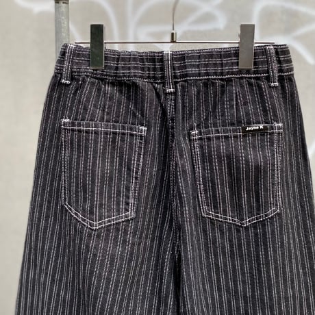 Curved Stripe Pants