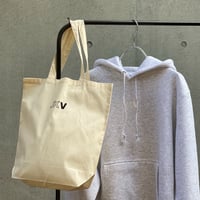 5th Anniv. logo hoodie&Tote bag-Gray