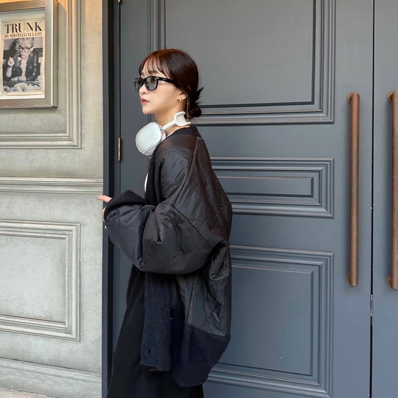 Knit & Padding Docking Jacket | Jayne K 