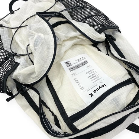 Drawcord nylon backpack