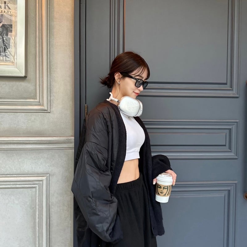 Knit & Padding Docking Jacket | Jayne K