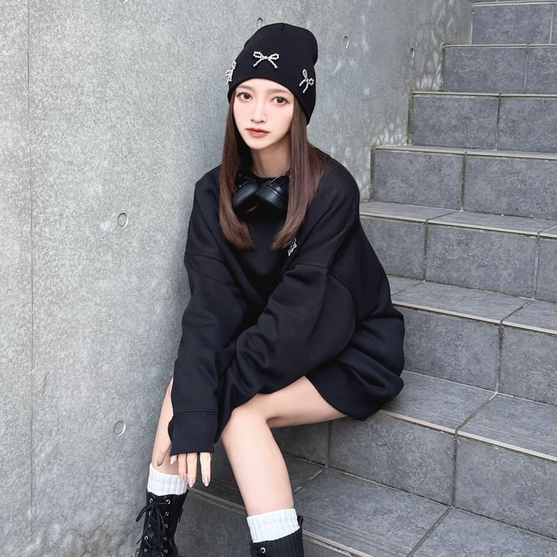 なお JNK Patch oversized sweatshirt☆ | Jayne K