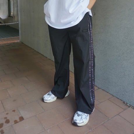 Nylon double line pants