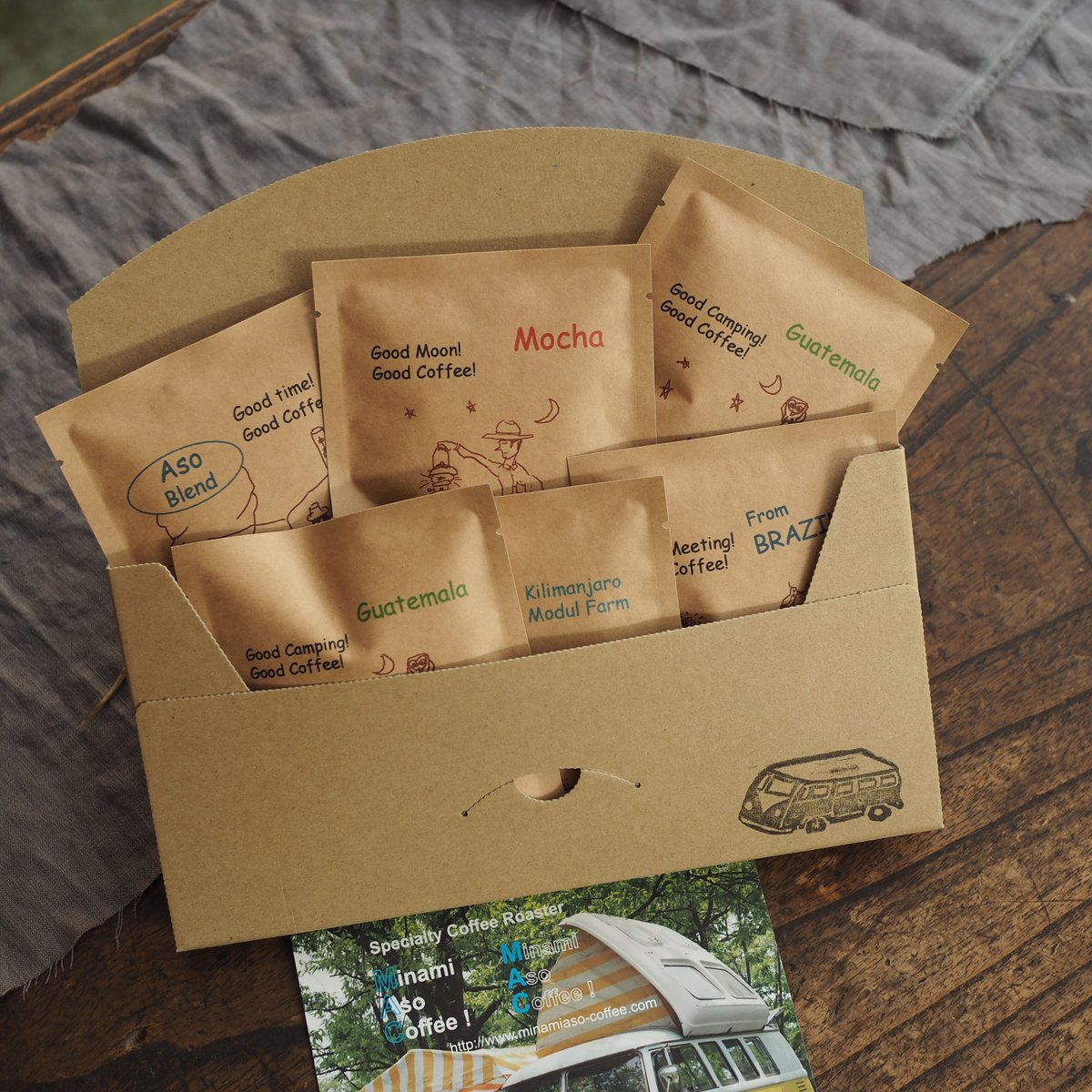 送料無料！ドリップパックコーヒー 6個入Boxセット | 南阿蘇珈琲 STORE