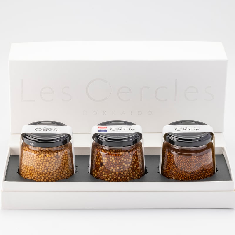 新発売！【ギフト箱入】 粒マスタードセット | CERCLE STORES