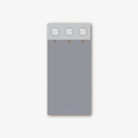 PALE TONE（本革）  - GRAY