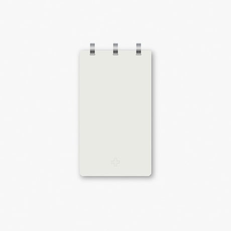 PALE TONE （本革）  - WHITE