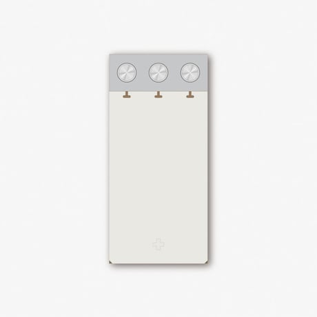 PALE TONE （本革）  - WHITE