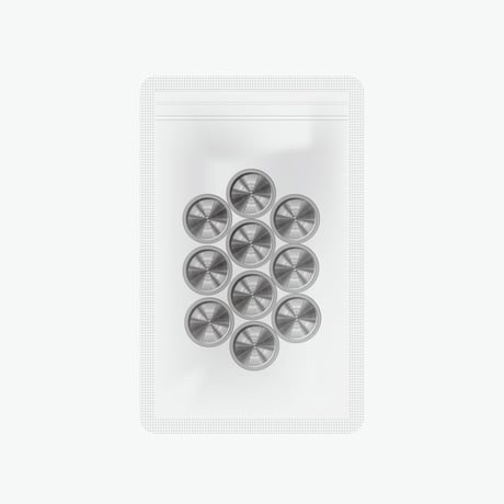 Aluminum Disc（17mm）  10 pcs