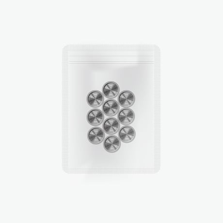 Aluminum Disc（13mm）  10 pcs