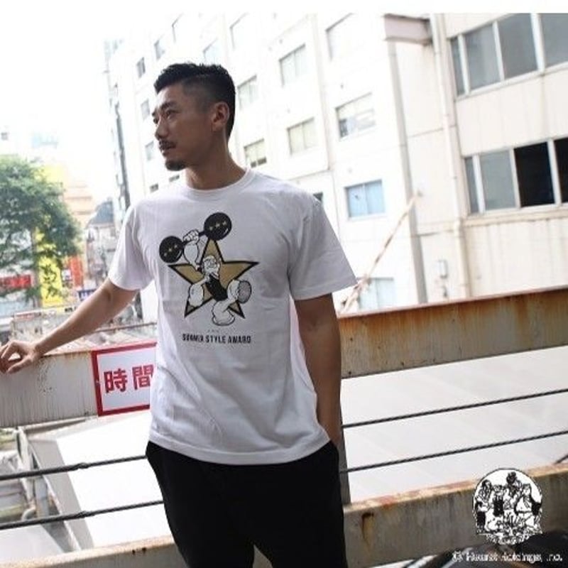 SUMMER STYLE AWARD 公式 限定POPEYE®コラボTシャツ (WHITE