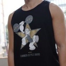 SUMMER STYLE AWARD 公式 限定POPEYE®コラボタンクトップ (BLAC