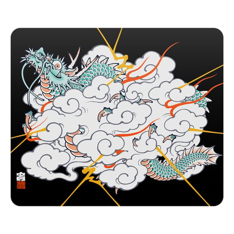 『雲龍図』和柄マウスパッド