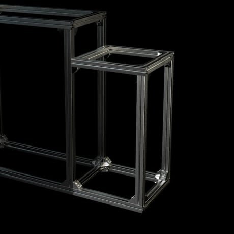 Jigsoma Aqua stand ジグソーマ アクアスタンド W1200D900H700 +横揺れ防止金具4本セット