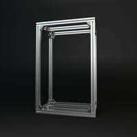 Jigsoma Aqua stand ジグソーマ アクアスタンド W450×D300×H700下段フレーム有り