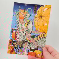 『柑橘龍 獅子柚子』和柄耐水耐候ステッカー