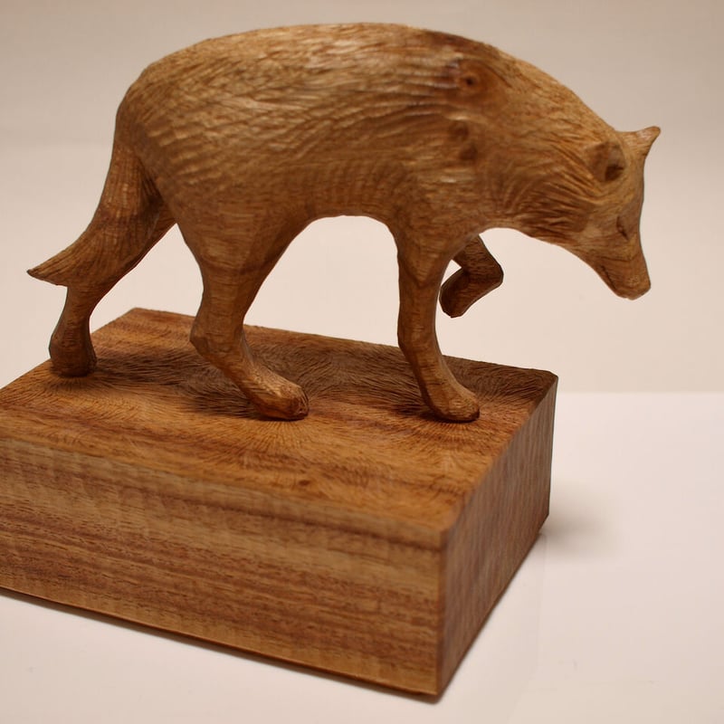 狼・大口真神「一睨」 | Miyabow