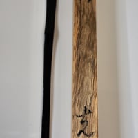 黒柿茶杓　銘「銀河（ぎんが）」