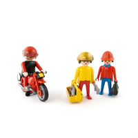 Playmobil バイク修理