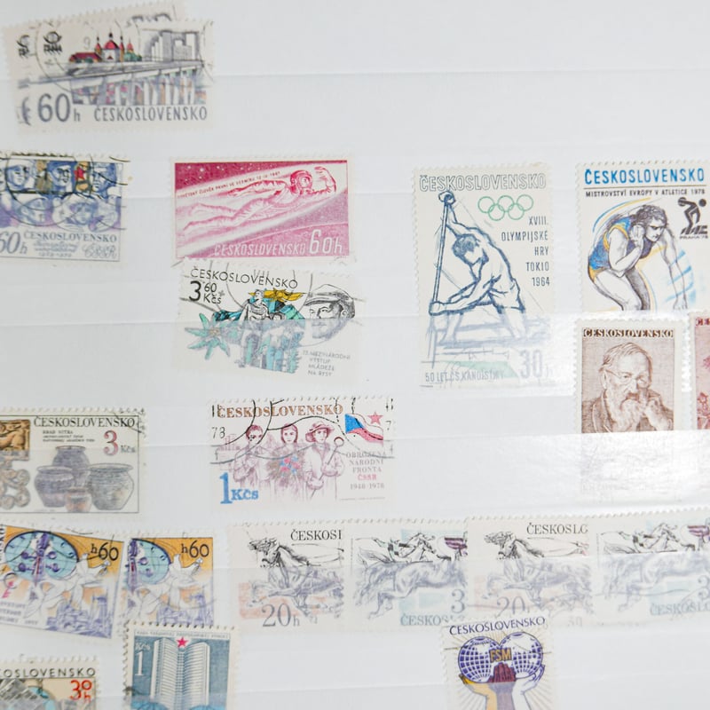 チェコスロバキア 切手ストックブック | MÄRKTE