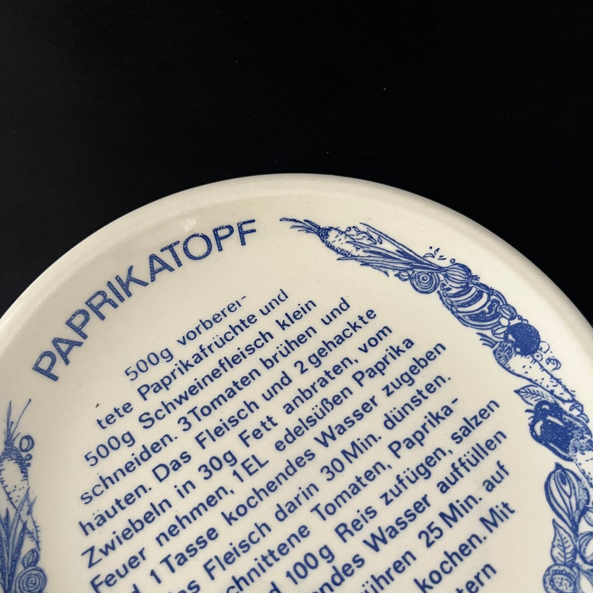 旧東ドイツ Colditz Porzellan（コルディッツ）- Paprikatopf |