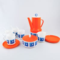 【B品】プラ製ティーセット